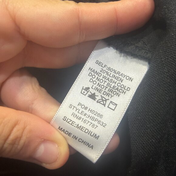 EUC Luten & Brown Black Pants Women's Size M - Picture 12 of 14